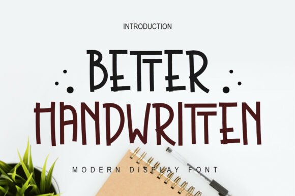 Better Handwritten Font Review