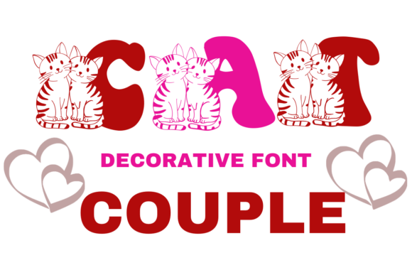 Cat Couple Font: A Creative Typeface for Branding