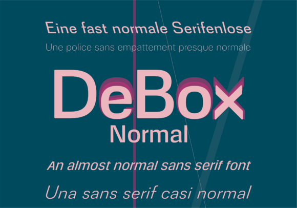 Debox Normal: A Modern Font for Digital Marketing