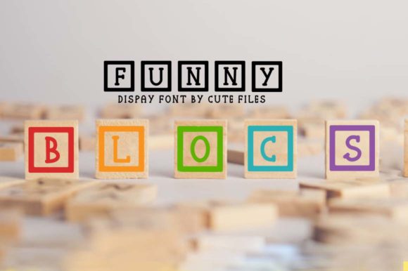 Funny Blocs: A Playful Font for Creative Projects