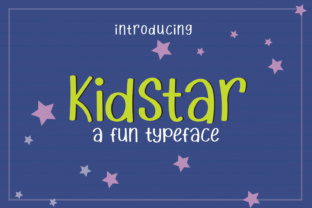Kidstar: A Fun Font for Business Branding