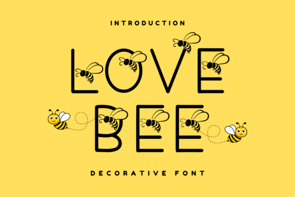 Love Bee Font for Stylish Design