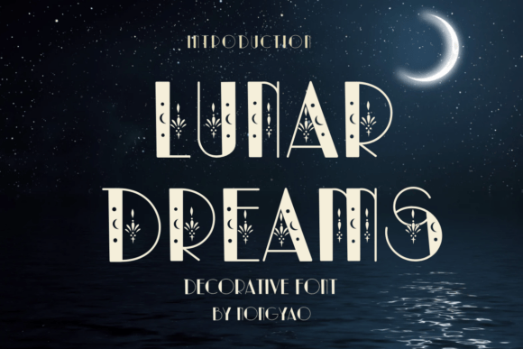 Lunar Dreams Font: A Creative Typeface for Branding