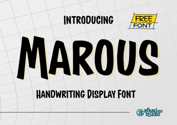 Marous: A Bold Font for Business