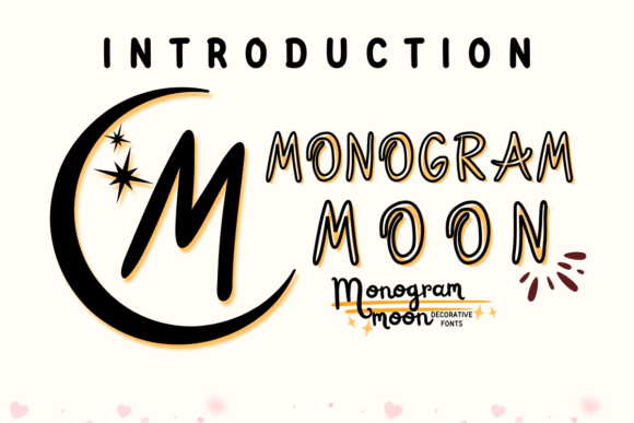 Monogram Moon Font