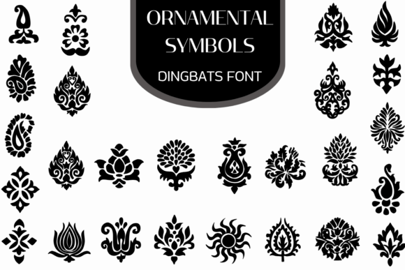 Ornamental Symbols: A Font for Elegant Expression