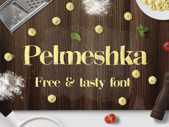 Pelmeshka: A Bold Font for Creative Projects