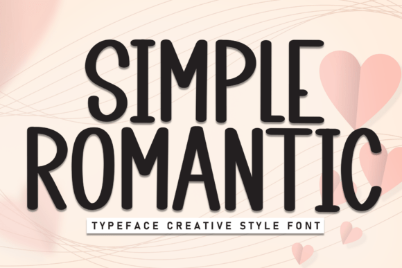 Simple Romantic Font