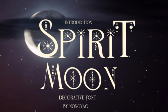 Spirit Moon Font for Bold Campaigns