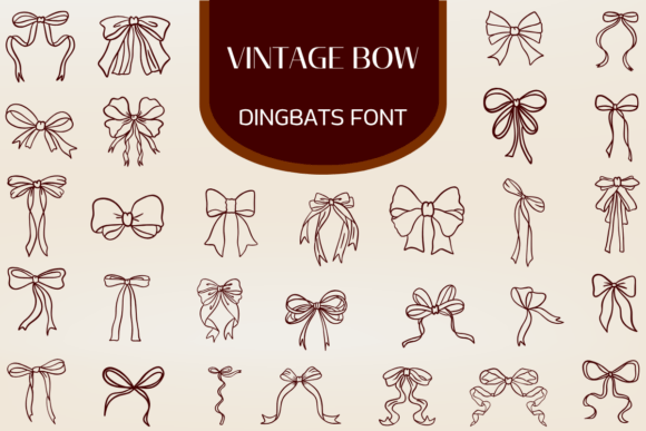 Vintage Bow Font Review
