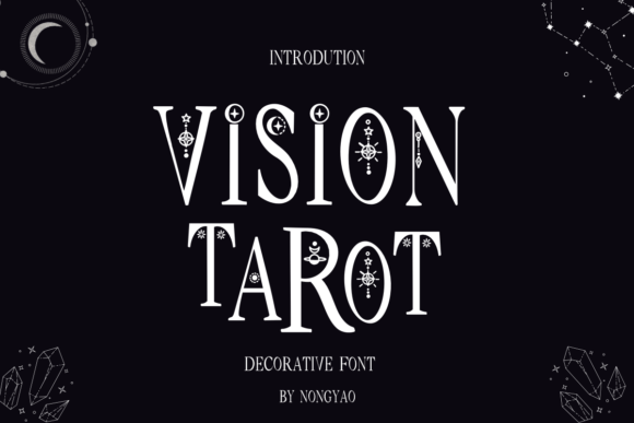 Vision Tarot Font for Web Design